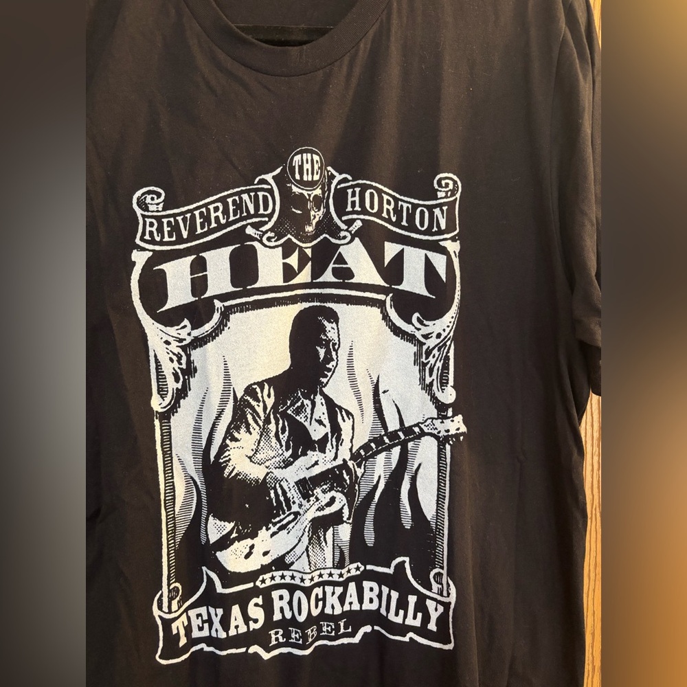 Reverend Horton Heat T shirt from TeePublic.com men’s sz XL NWOT